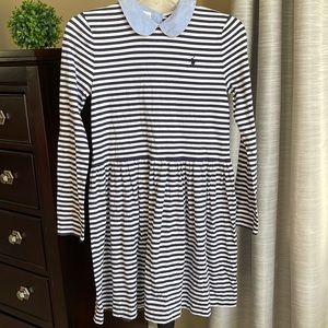 Polo Ralph Lauren girls fit and flare collared dress Large (14/16)